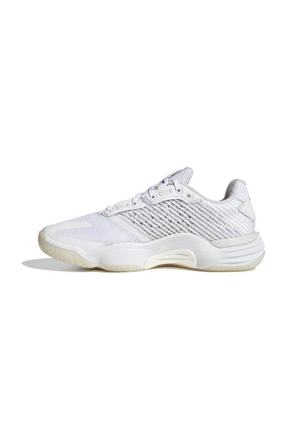 adidas Performance ADIDAS PERFORMANCE STABIL 16 INDOOR SHOES - Handball shoes - cloud white   silver-coloured metallic   grey one