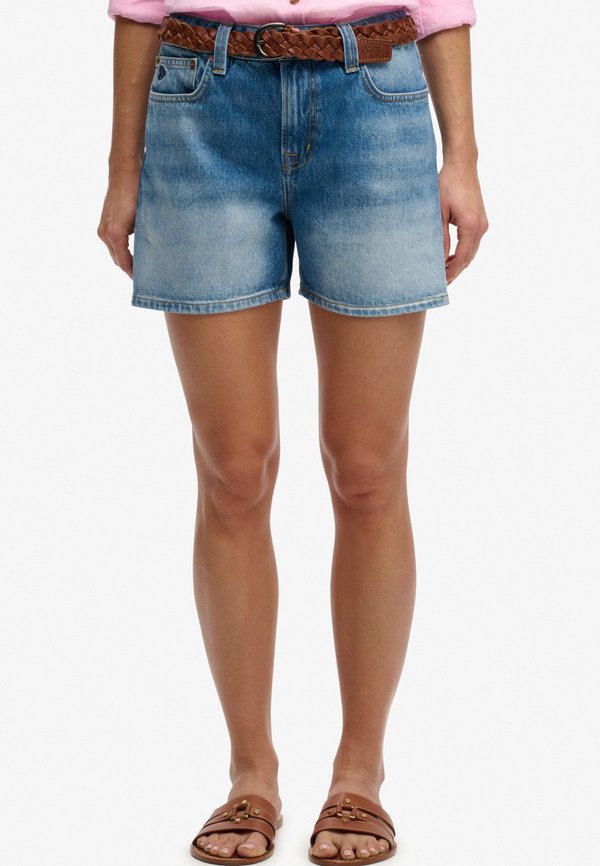 Superdry & Co Denim shorts - mid blue