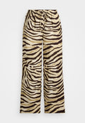 Lauren Ralph Lauren Woman ZEBRA-PRINT LINEN WIDE-LEG PANT