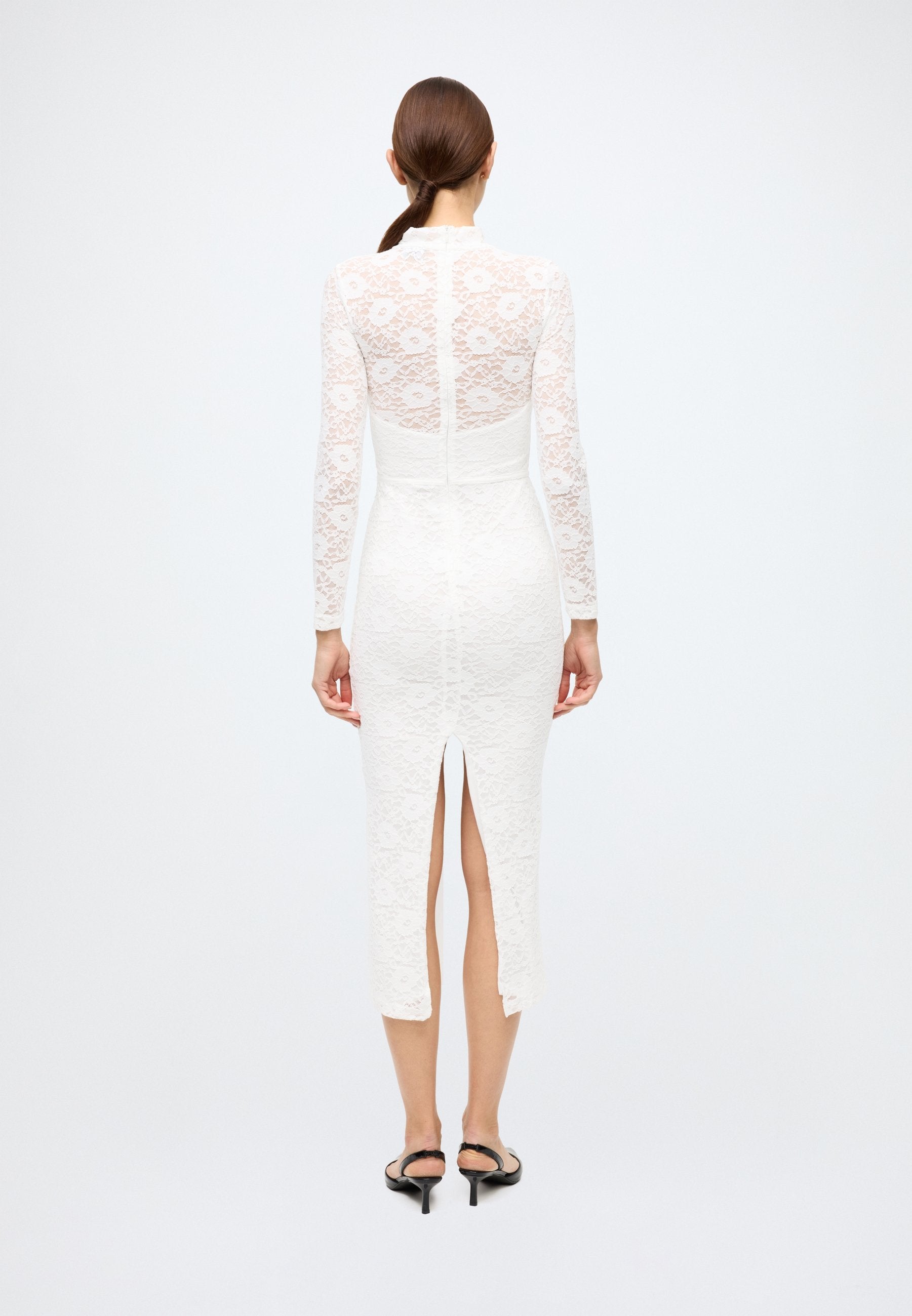 Bardot CARMEN LACE CORSET MIDI DRESS