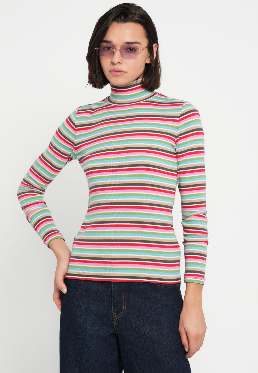 GAP BRUSHED T NECK