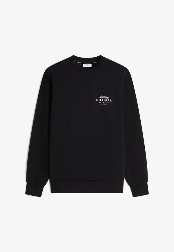 Tommy Hilfiger SCRIPT STACK BRAND LOVE - Sweatshirt - black