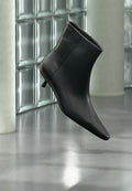 Calvin Klein KITTEN HEEL BOOT - Ankle boots - triple black