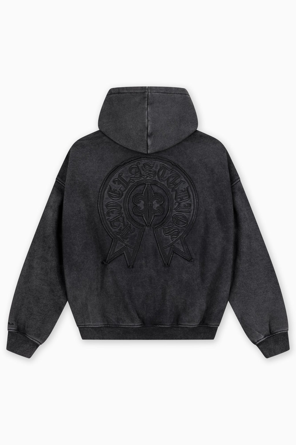 FAVELA GRADIENT PATCH WASHED BLACK FRONTZIP UNISEX