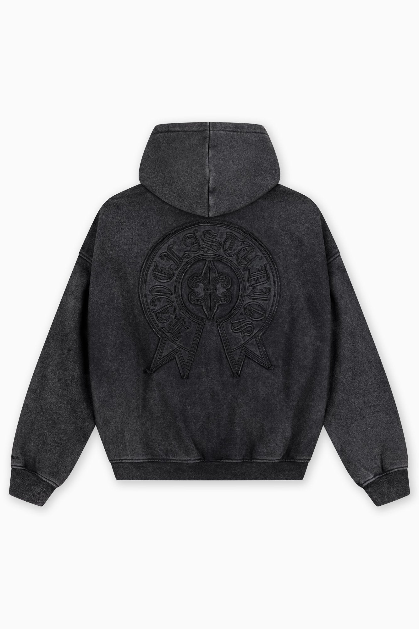 FAVELA GRADIENT PATCH WASHED BLACK FRONTZIP UNISEX