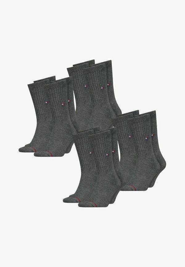 Tommy Hilfiger 8 PACK - Socks - anthracite melange