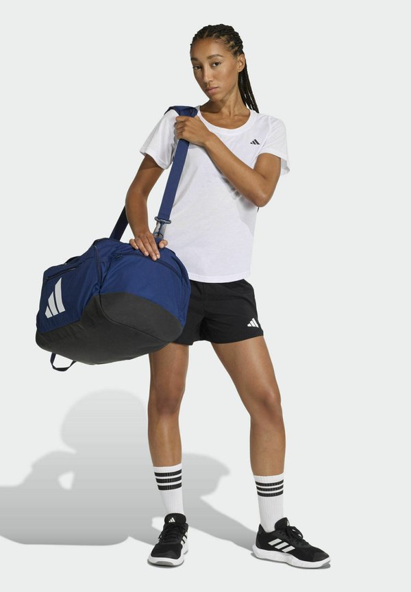 adidas Performance TRAINING DEFENDER DUFFLE BAG MEDIUM UNISEX - Sports bag - dark blue   white