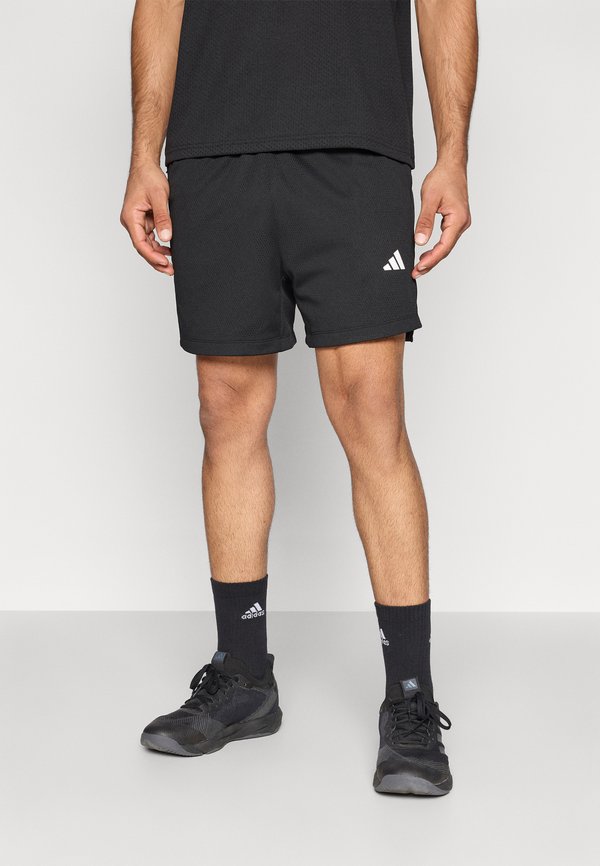 adidas Performance D4T POWER ESSENTIALS WORKOUT MESH - Sports shorts - black