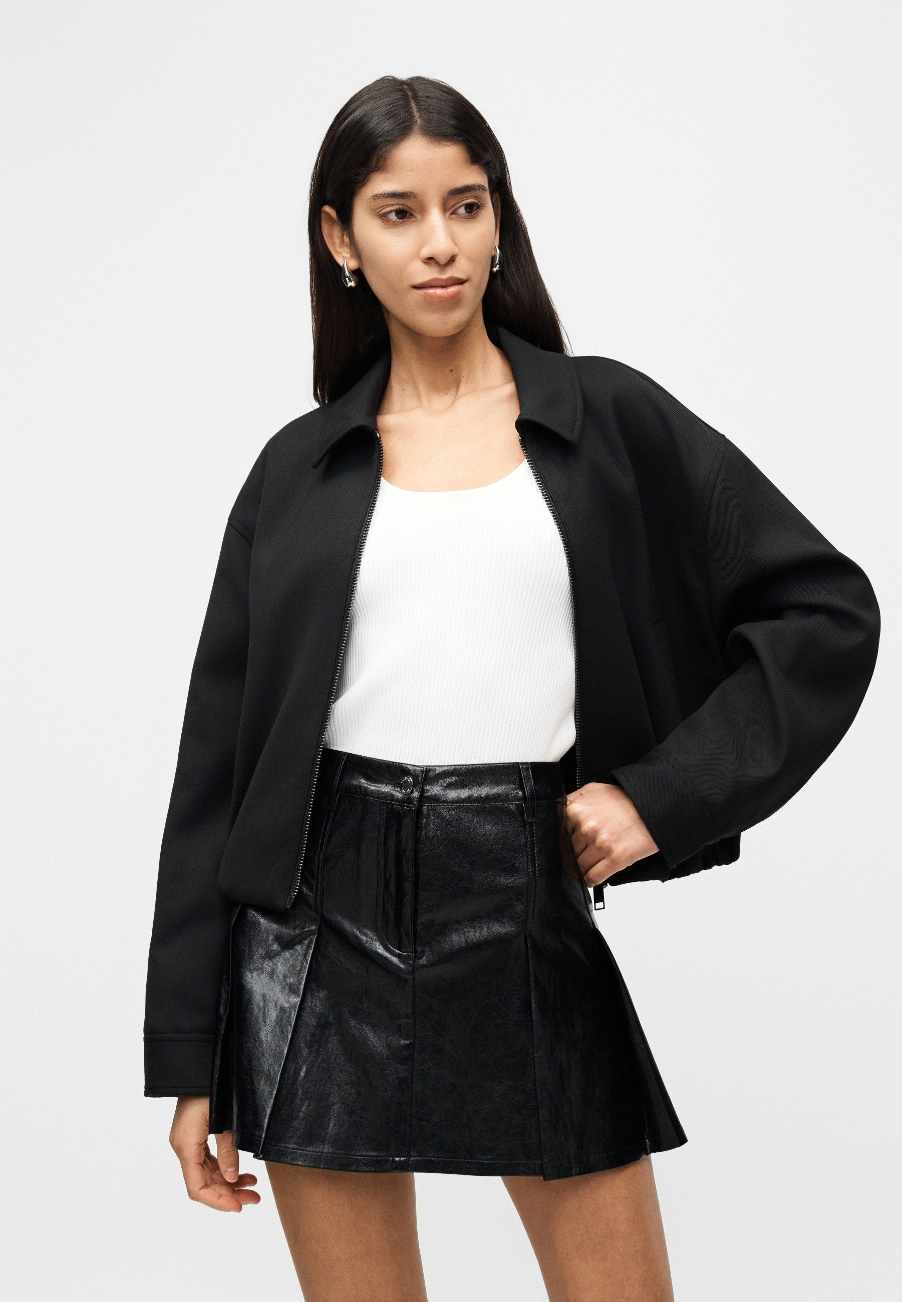 MICHAEL Michael Kors PLEATED SKIRT