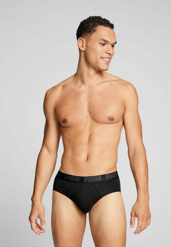 Puma 4ER PACK - Briefs - schwarz   denim