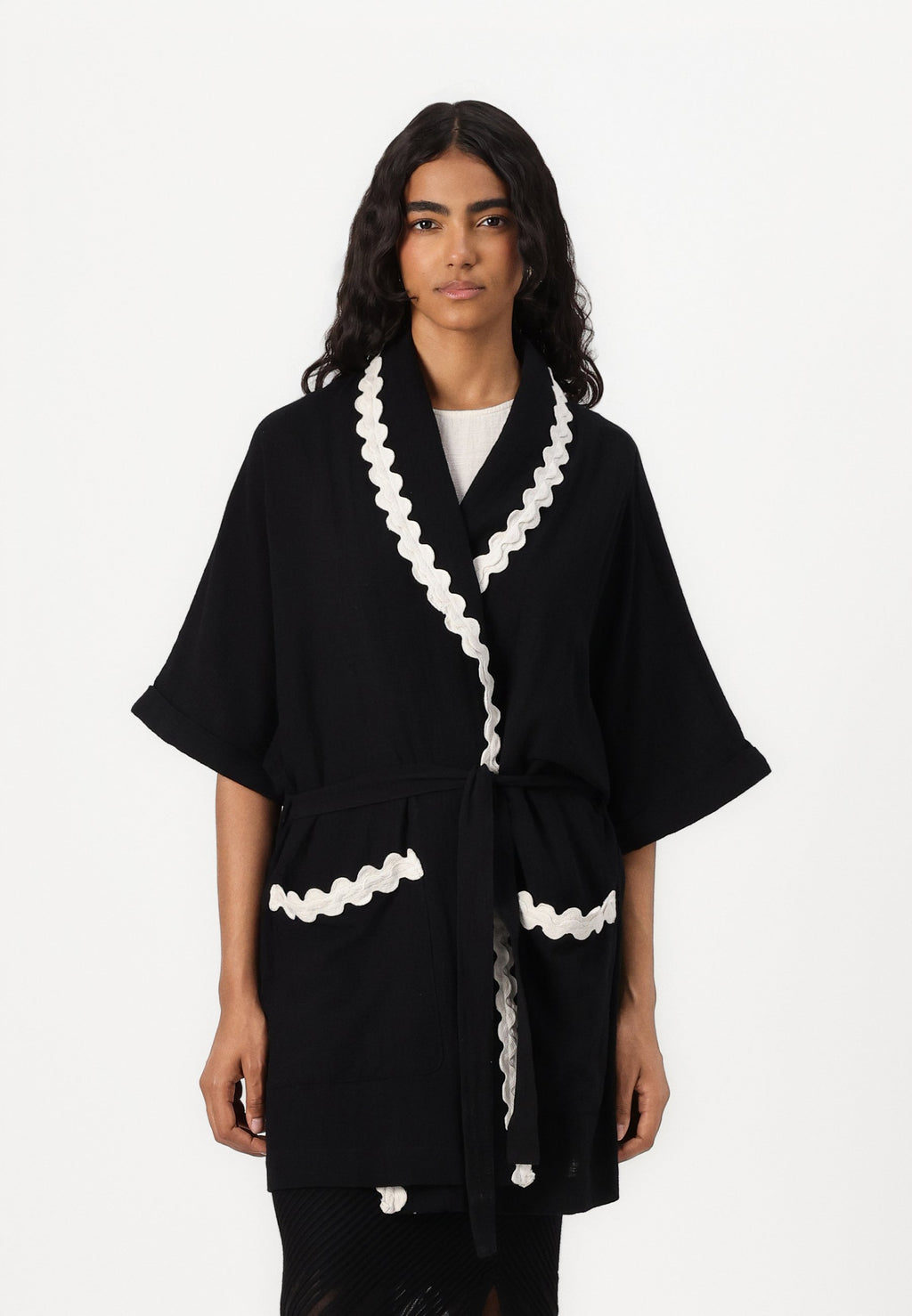 VILA VIMANDA WAVY KIMONO