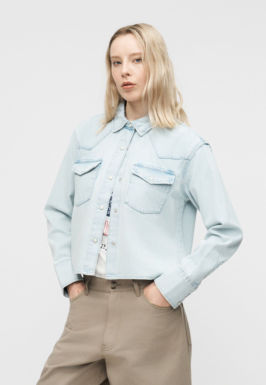 ONLLOU BLEACH SHIRT Media 5