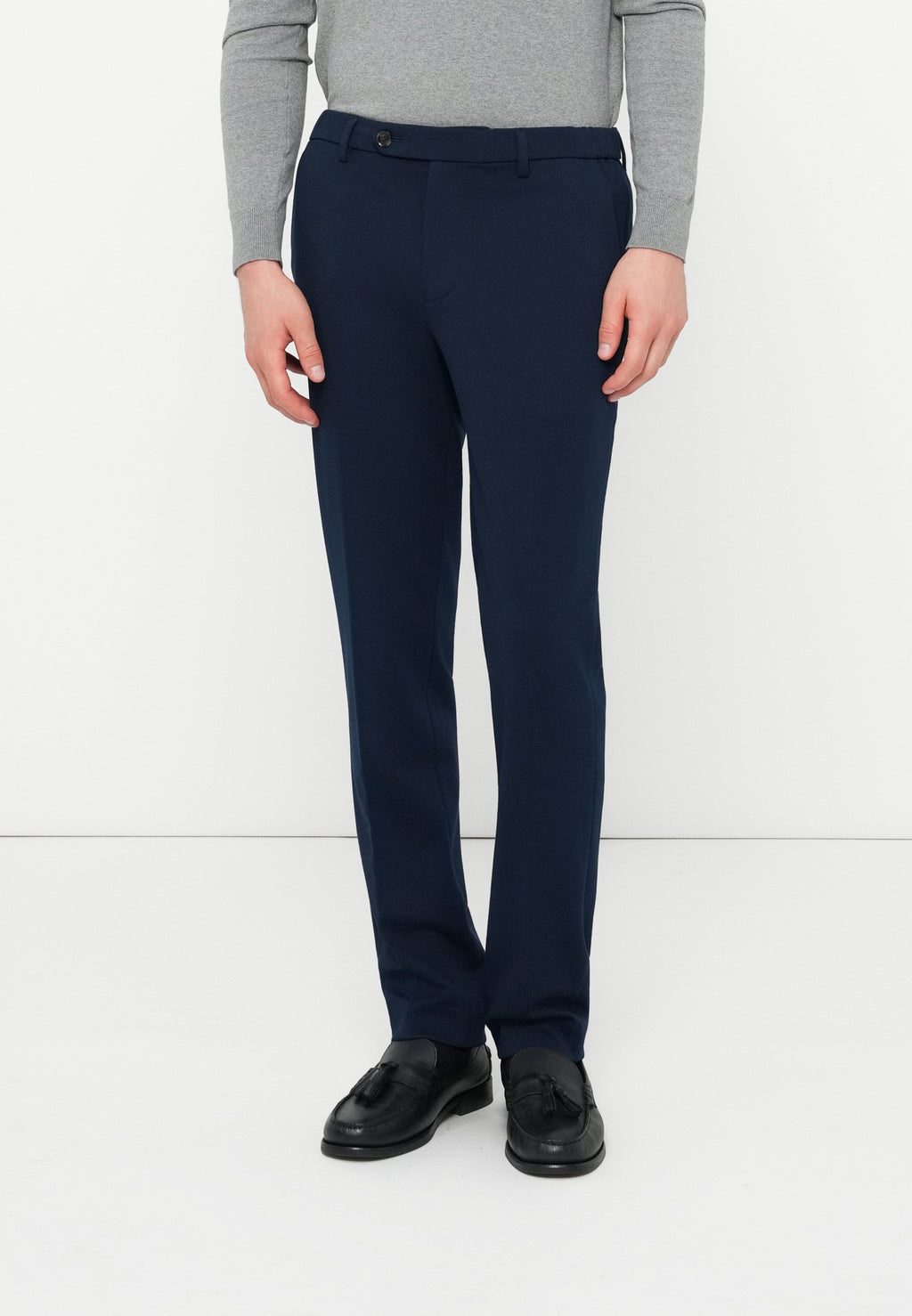 PERFORMANCE SMART CASUAL STRAIGHT LEG TROUSERS Media 3