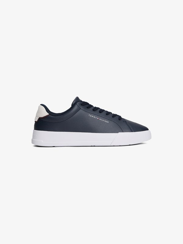 Tommy Hilfiger MIX COURT SNEAKERS - Trainers - navy blue