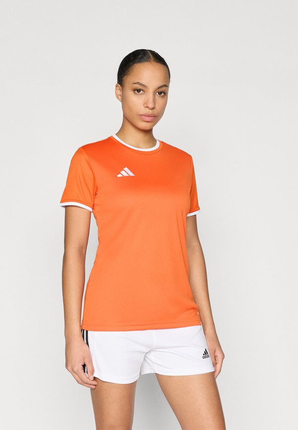 adidas Performance ENTRADA26 - Sports T-shirt - team orange/white