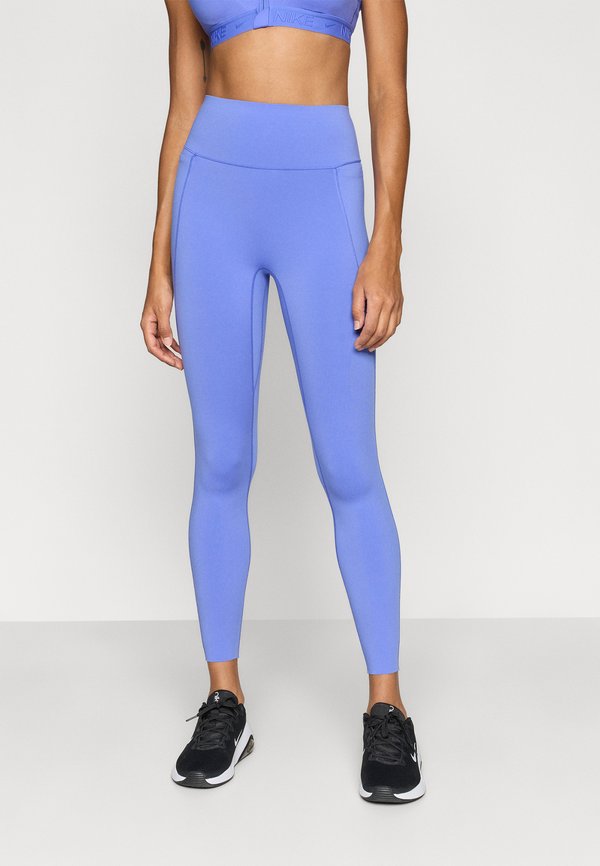 Nike Performance W NK DF UNVRSA HR 7/8 TGHT PKT - Leggings - sapphire/bright blue/deep night