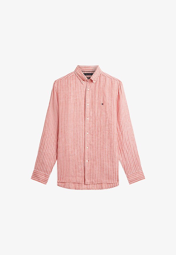 Tommy Hilfiger Shirt - orange flash   stripe