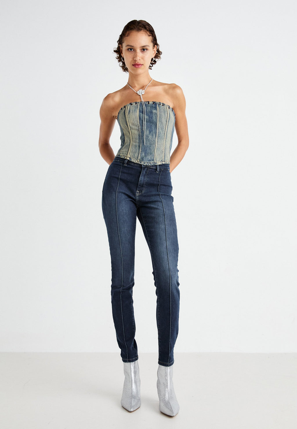 ONLBLUSH MID WAIST PINTUCK Media 2