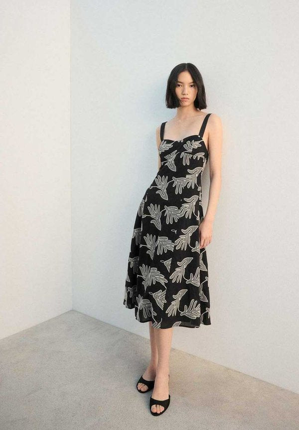 Mango Day dress - black