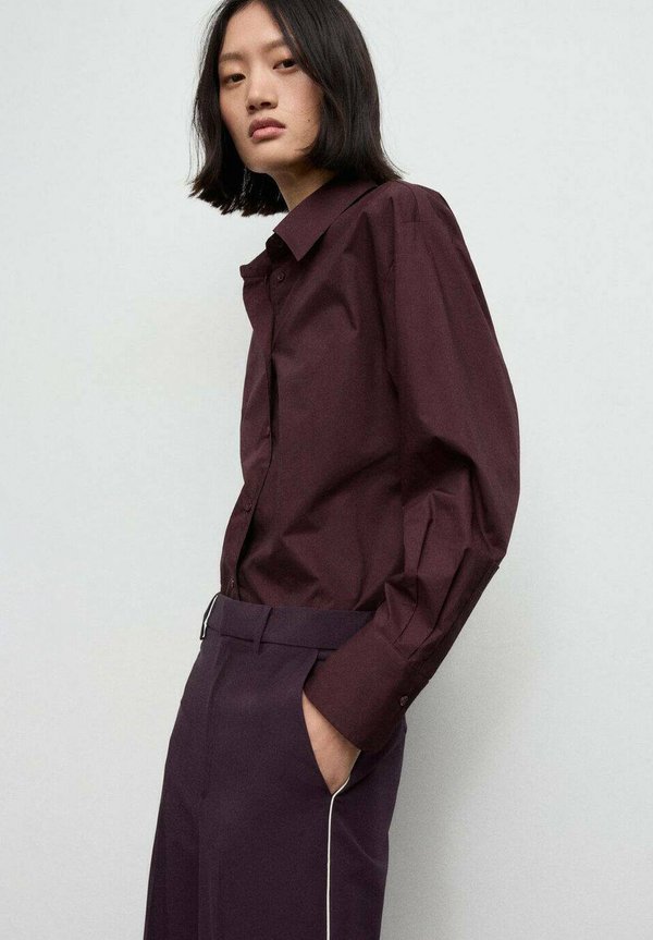 Mango Trousers - maroon