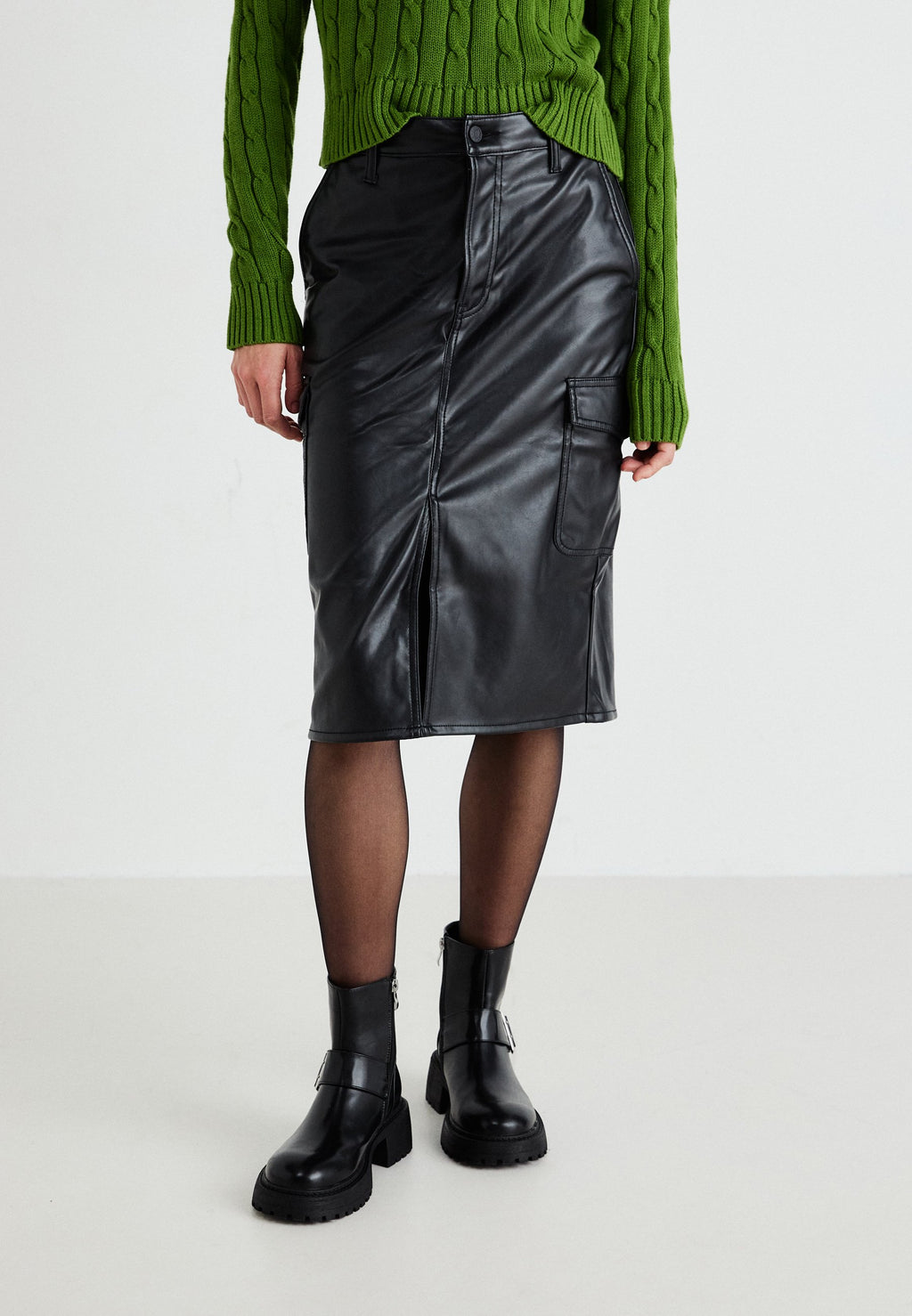 GAP MIDI SKIRT