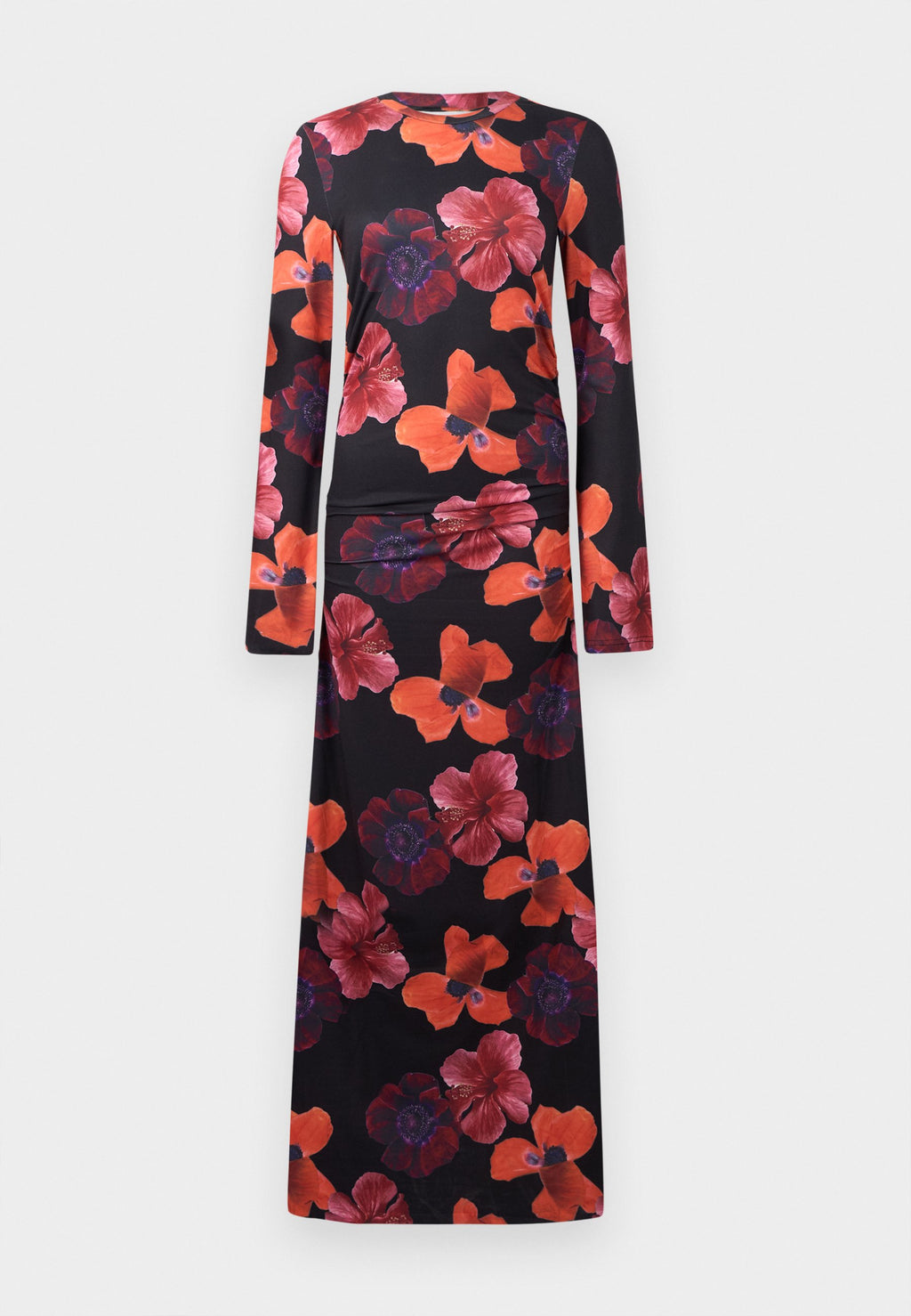 Colourful Rebel MAUDE MULTI FLOWER MAXI DRESS