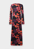 Colourful Rebel MAUDE MULTI FLOWER MAXI DRESS