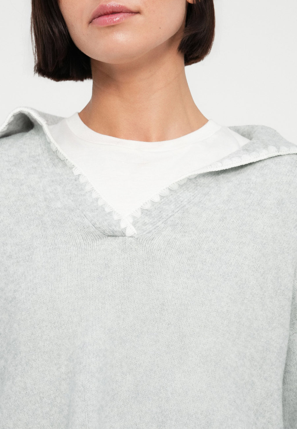VILA Knitted V-neck
