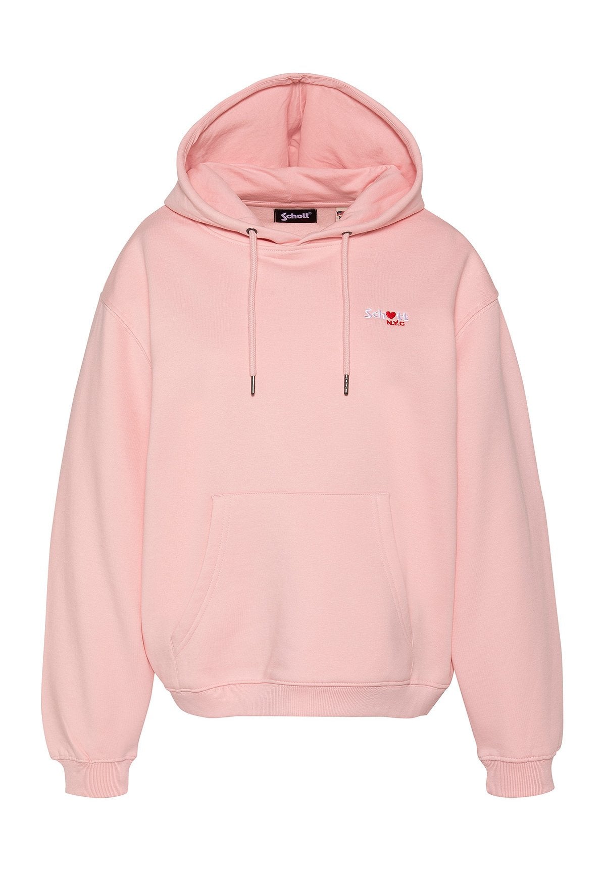 Schott SWEATSHIRT À CAPUCHE AVEC BRODERIE CUR