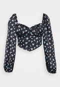 Gina Tricot GATHERED BUST BLOUSE