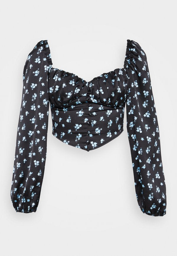 Gina Tricot GATHERED BUST BLOUSE