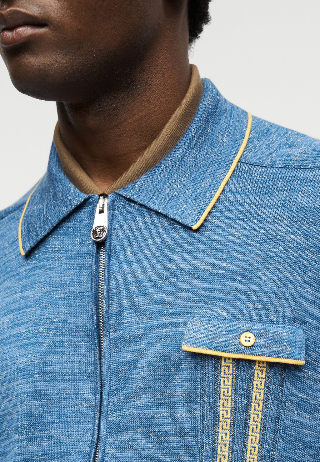 Versace OUTERWEAR GRECA MOULINE