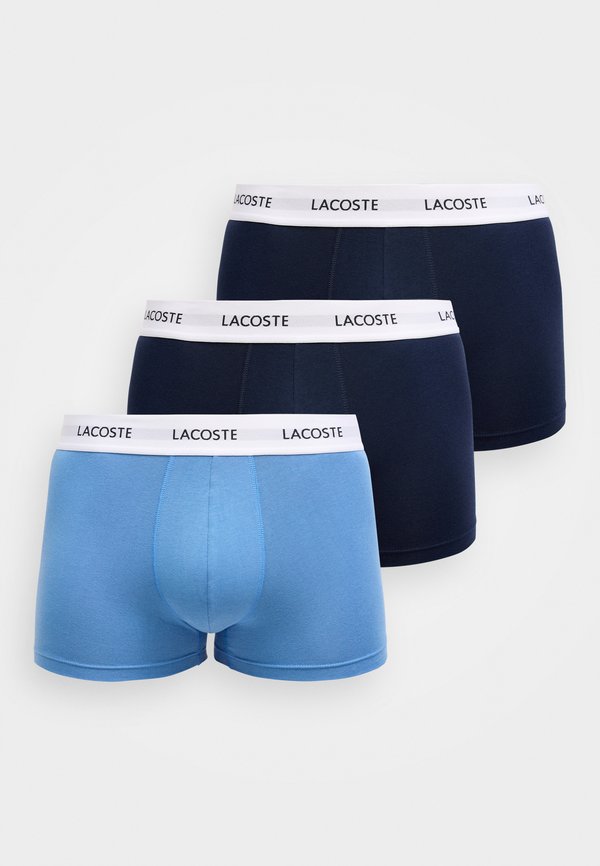 Lacoste 3 PACK - Trunks - turquin blue/navy blue