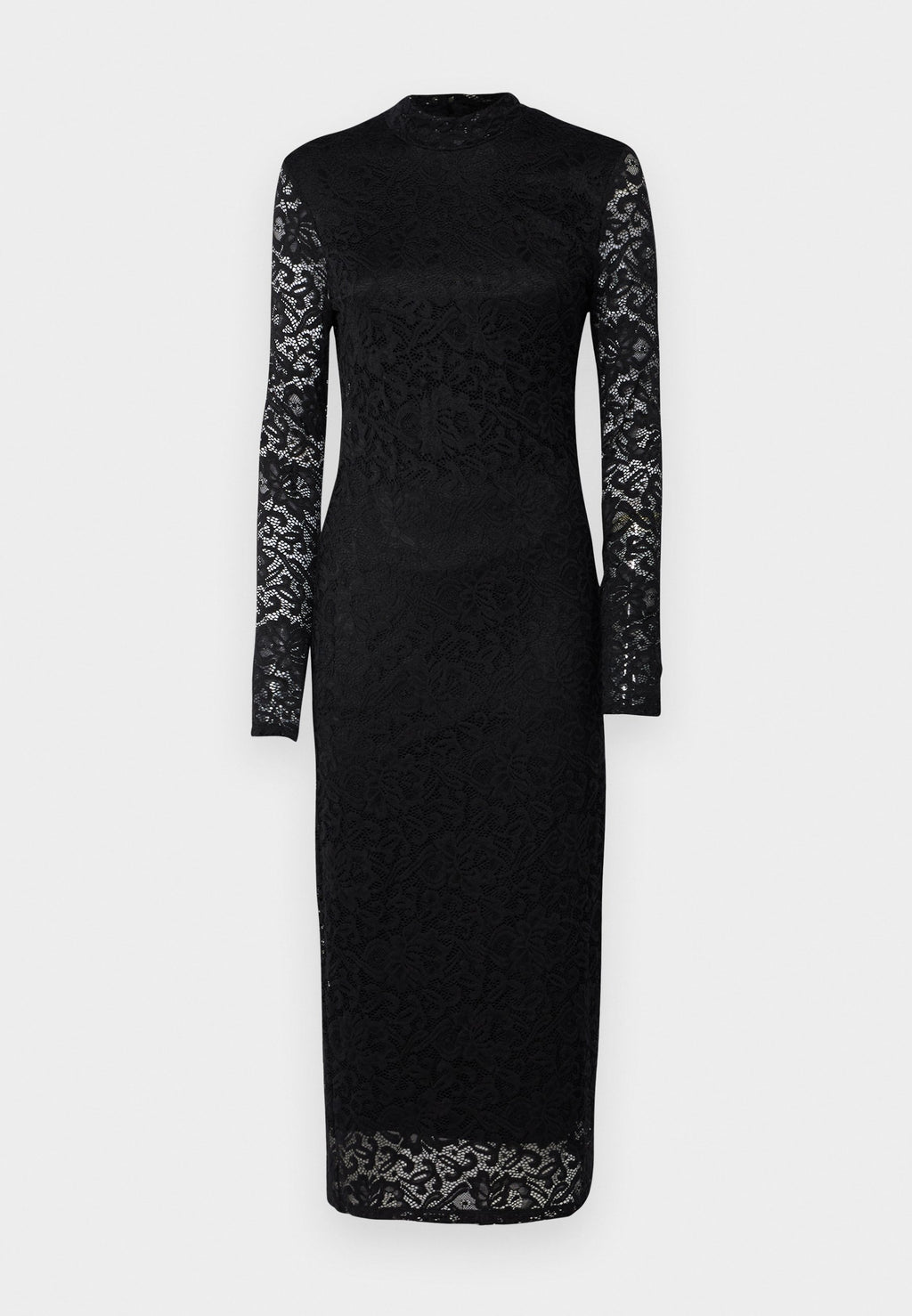 VILA VIDIDA HIGH NECK MIDI DRESS