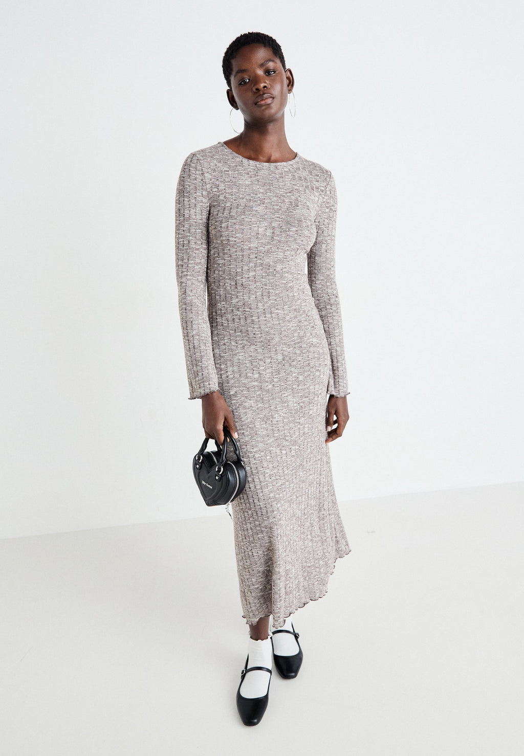 VILA VIMATHILDE O NECK ANKEL DRESS