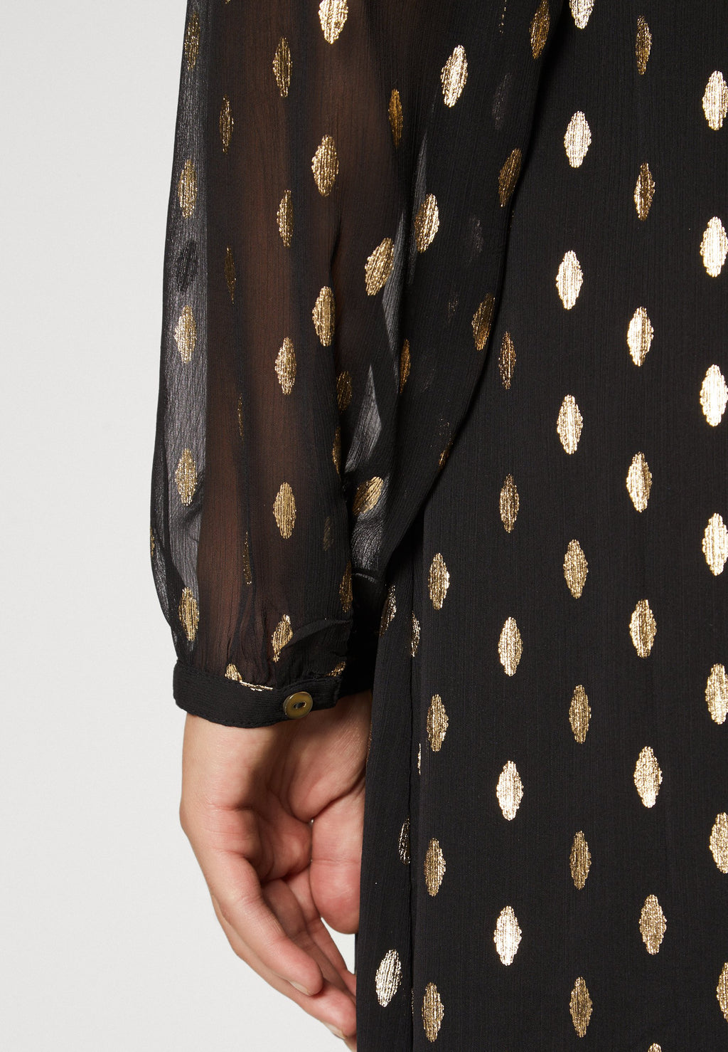 ONLANINE FOIL SHIRT DRESS Media 6