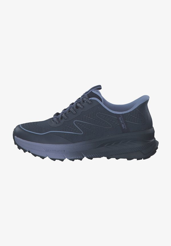 Skechers SWITCH BACK - Trainers - navy   trim