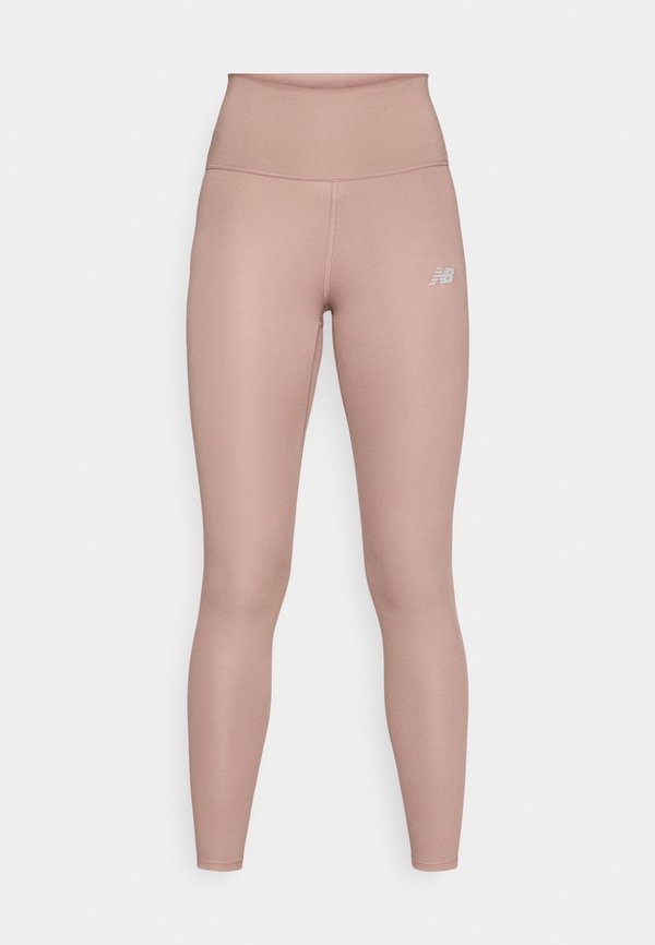 New Balance HARMONY HIGH RISE LEGGING - Leggings - earth shadow