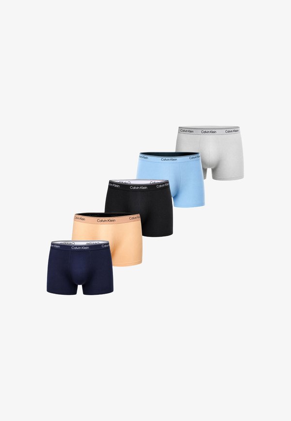 Calvin Klein Underwear BOXER BRIEF 5PACK LV00NB4413 - Trunks - grey---pink