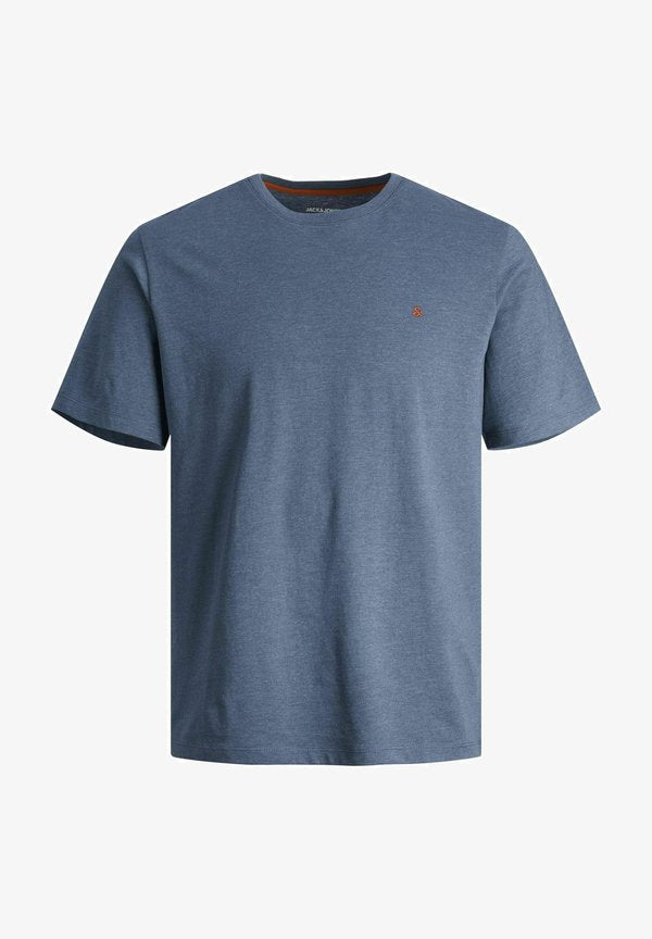 Jack & Jones JJEPAULOS TEE SS CREW NECK NOOS - Basic T-shirt - denim blue