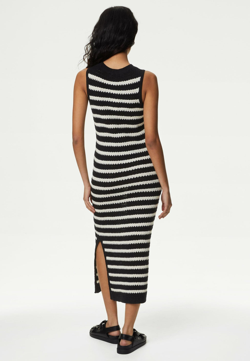 Marks & Spencer COTTON RICH STRIPED KNIT