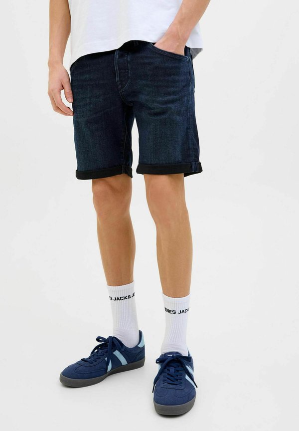 Jack & Jones Denim Regular Fit - Denim shorts - blue denim