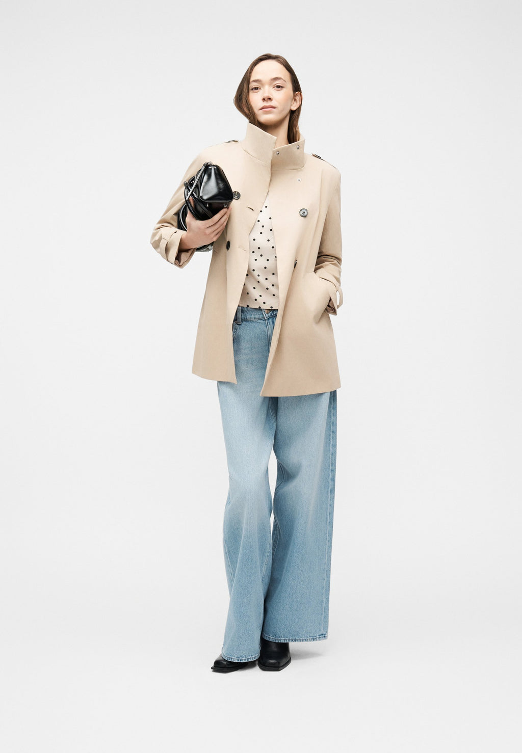 ONLORCHID HIGH COLLAR COAT Media 2