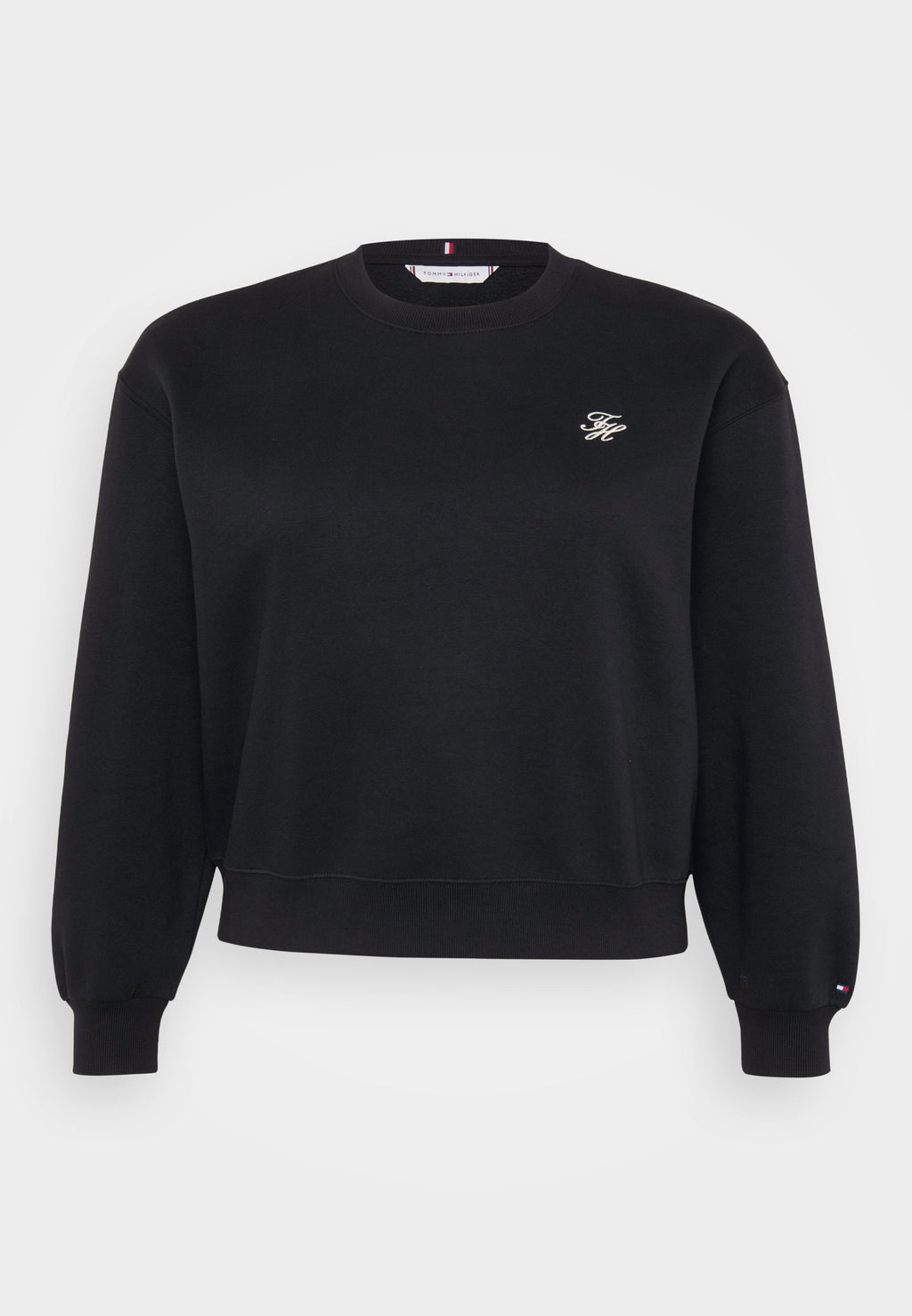 CURVE LOGO EMBROIDERY FLEX FLEECE SWEATSHIRT Media 1