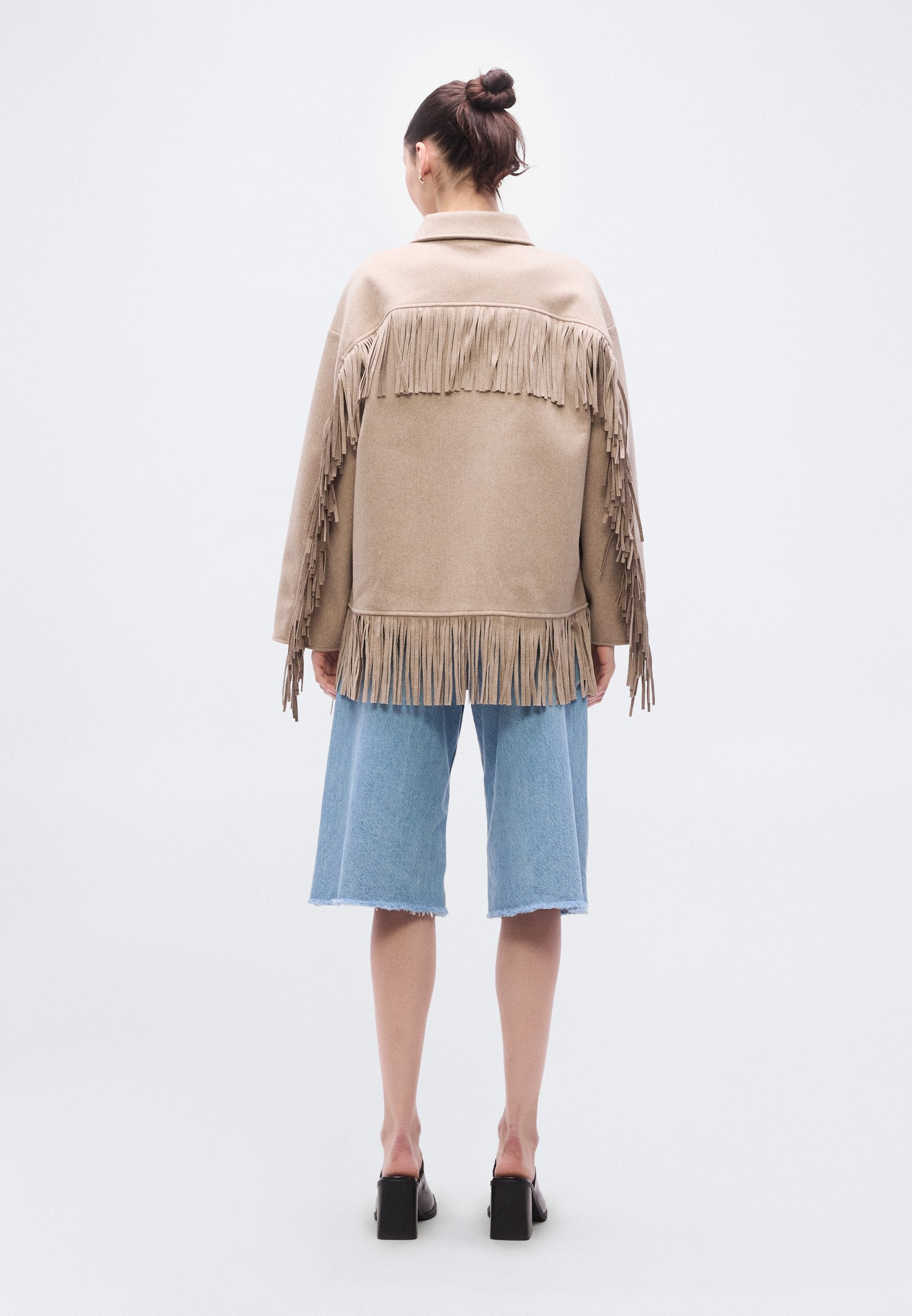 Gina Tricot FRINGE JACKET