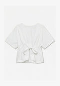 Vero Moda TOP VMLOTUS TOP - Blouse - snow white