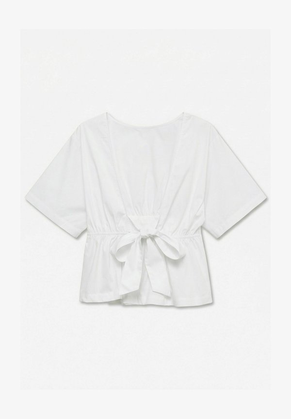 Vero Moda TOP VMLOTUS TOP - Blouse - snow white
