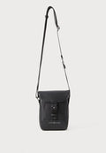 Tommy Hilfiger MODERN FLAP MINI REPORTER UNISEX - Cross body bag - black