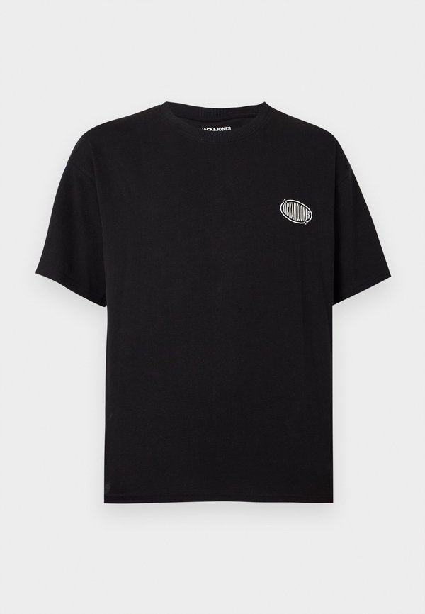 Jack & Jones JJLEGACY TEE CREW NECK - Print T-shirt - black