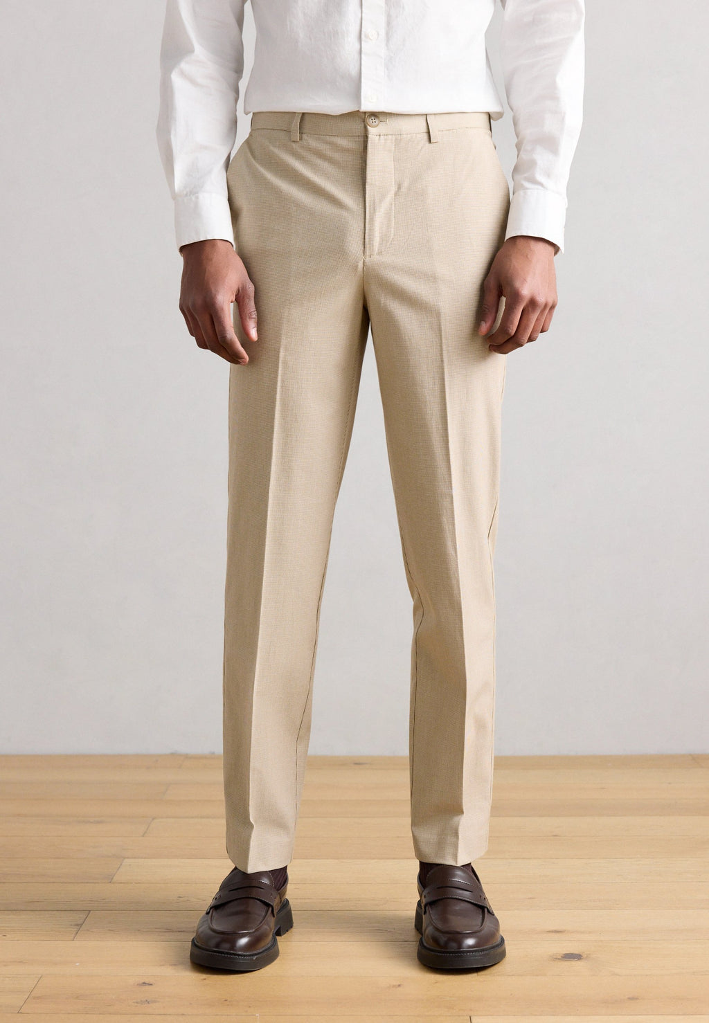 MINI HOUNDSTOOTH FORMAL PANTS Media 3